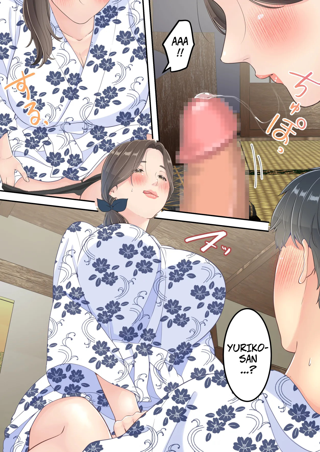 Hentai Manga Comic-A Normal Mother Goes on a Sweet Affair Trip With a Boy the Same Age as Her Son-Read-69
